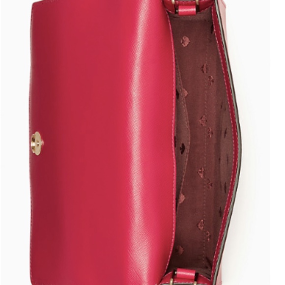 kate spade Carson Pink Ruby Convertible Crossbody - Picture 13 of 15